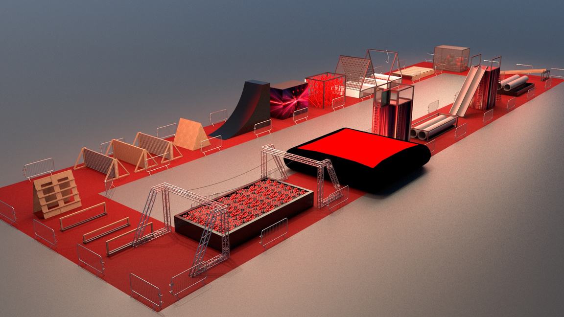 parcours Ninja Warrior