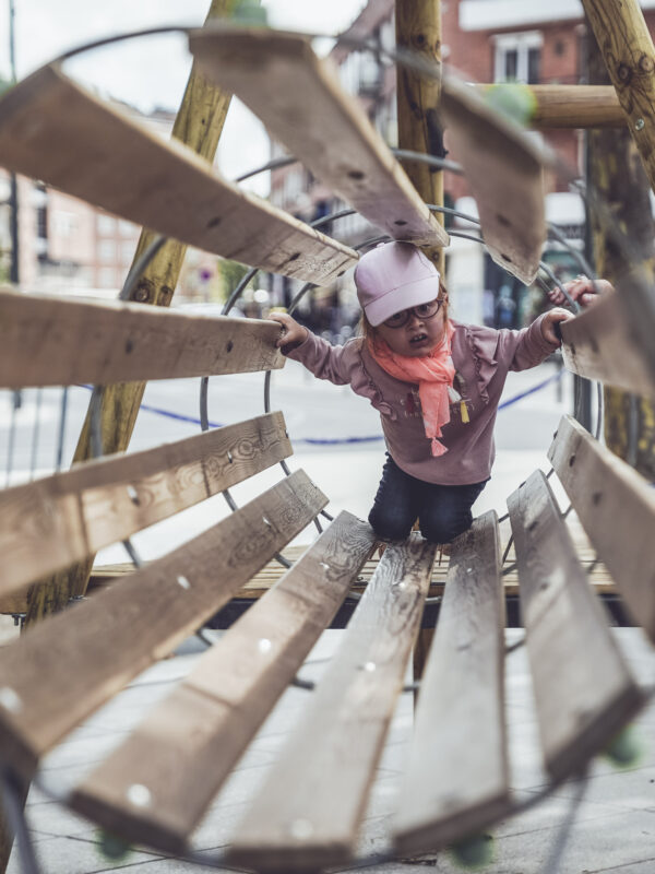 parcours de grimpe pour enfants à Dunkerque
