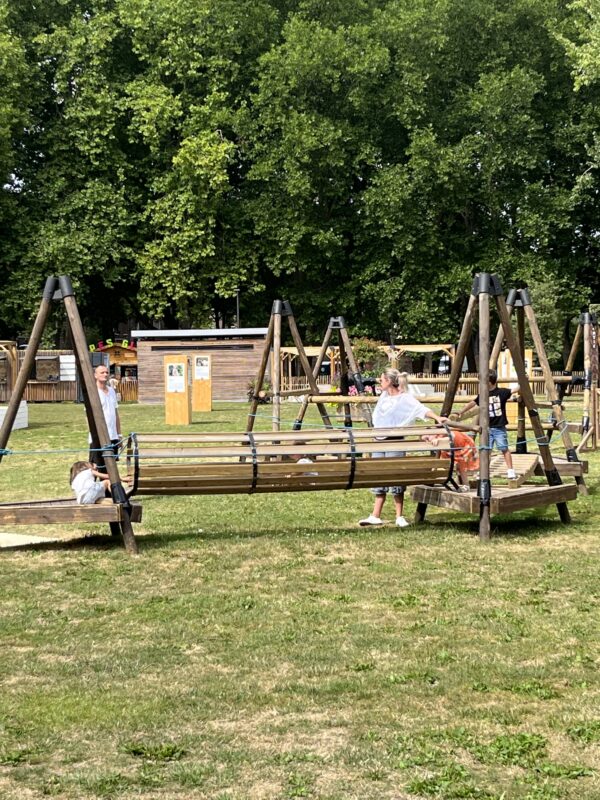 parcours de grimpe pour enfants