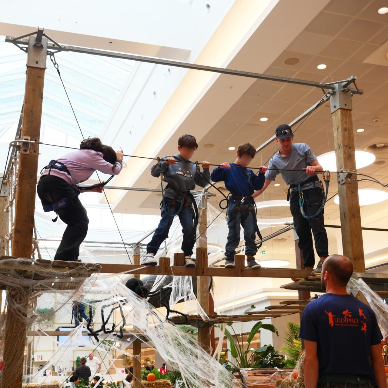 parcours aventure, accrobranche pour enfants