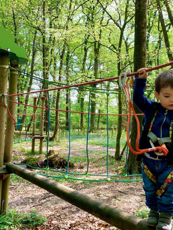parcours ouistiti, accrobranche pour jeunes enfants