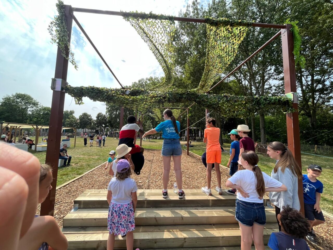 parcours tyrolienne double