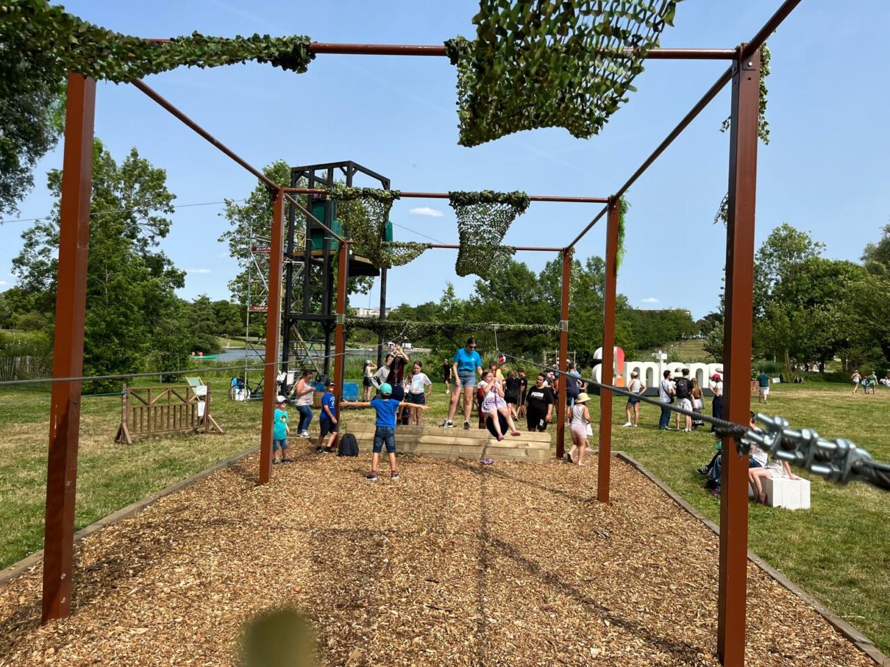 parcours tyrolienne double