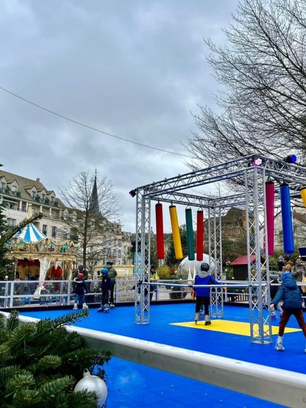 Piste de roller
