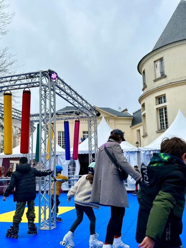 Piste de roller