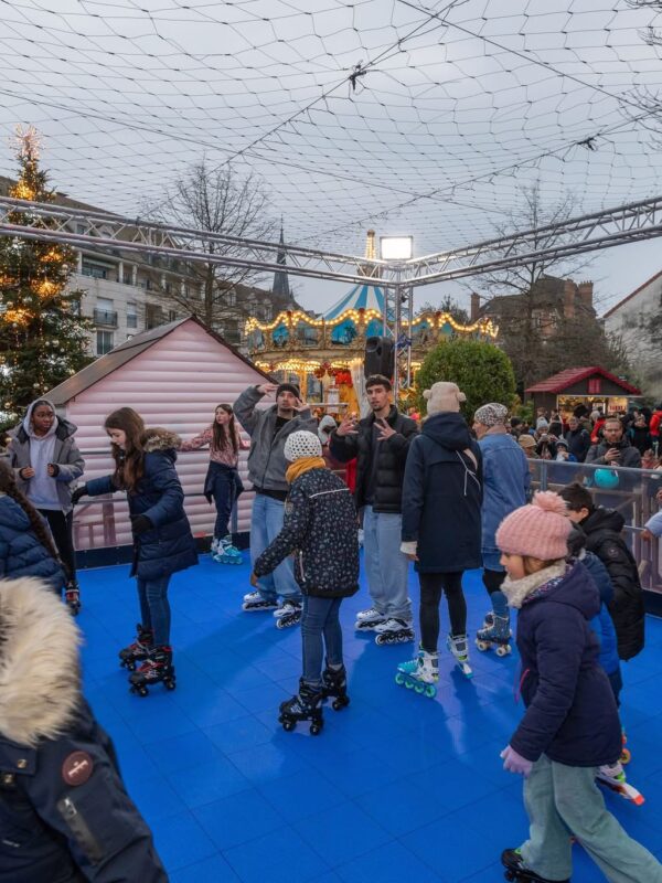 Piste de roller