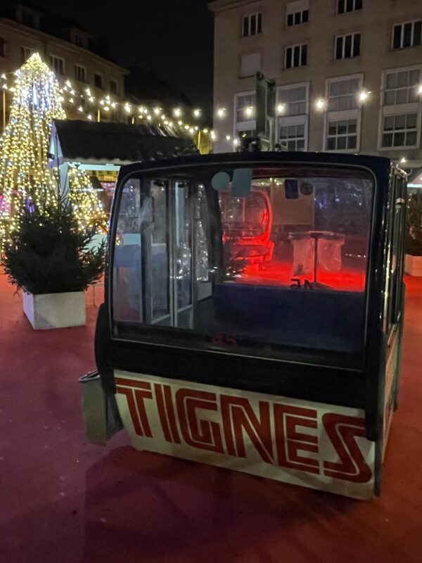 cabine de téléphérique, point photo