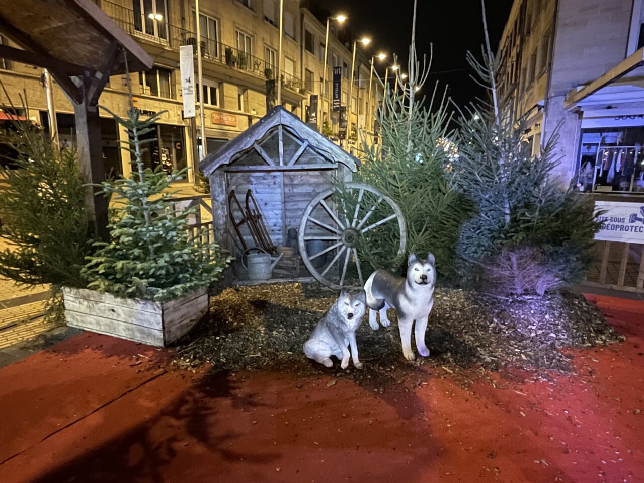 animaux de décoration : loups
