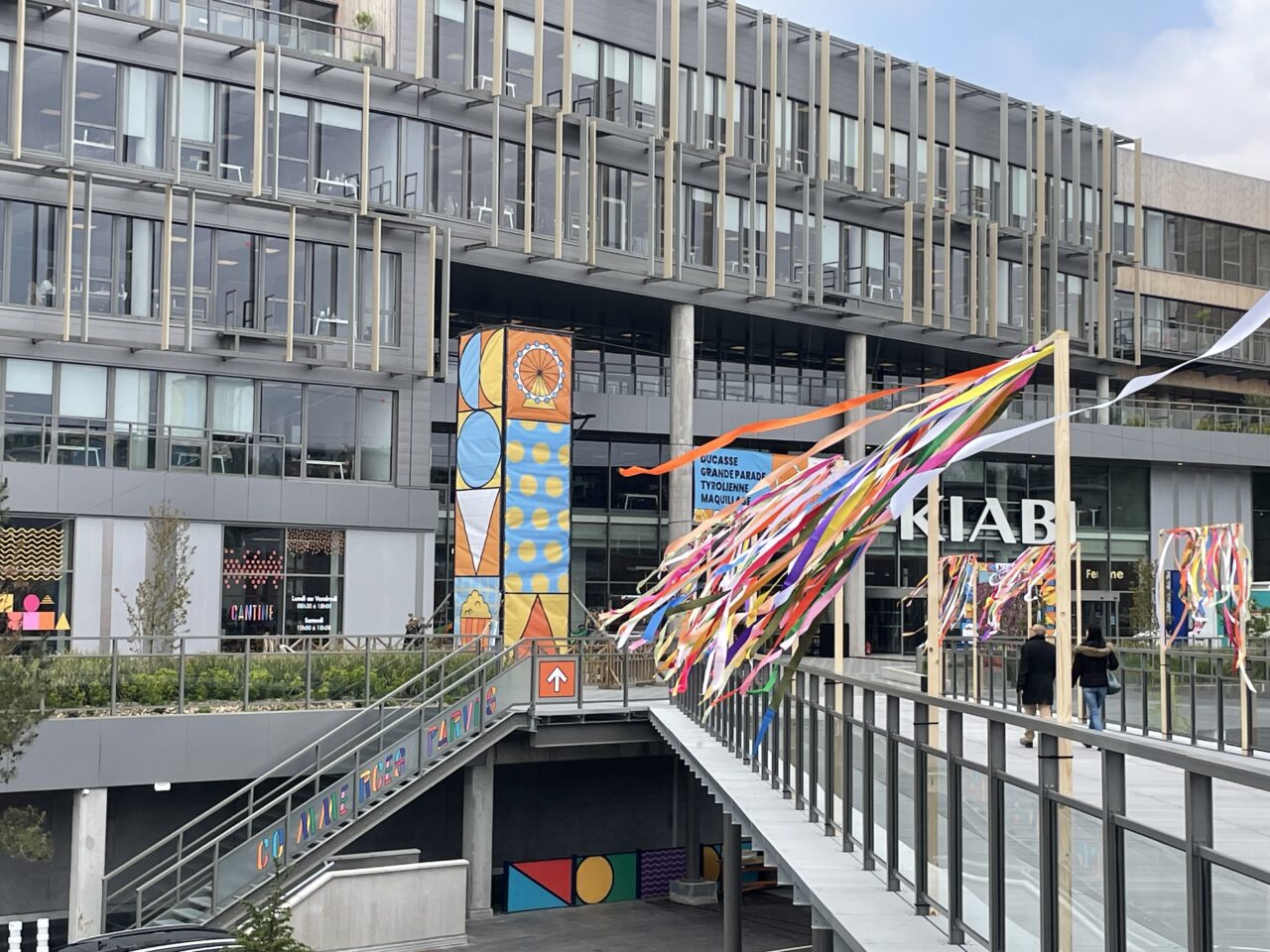 tour ludique avec tyrolienne