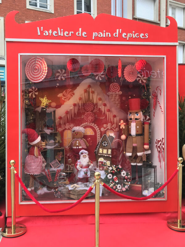 vitrine animée l'atelier pain d'épices